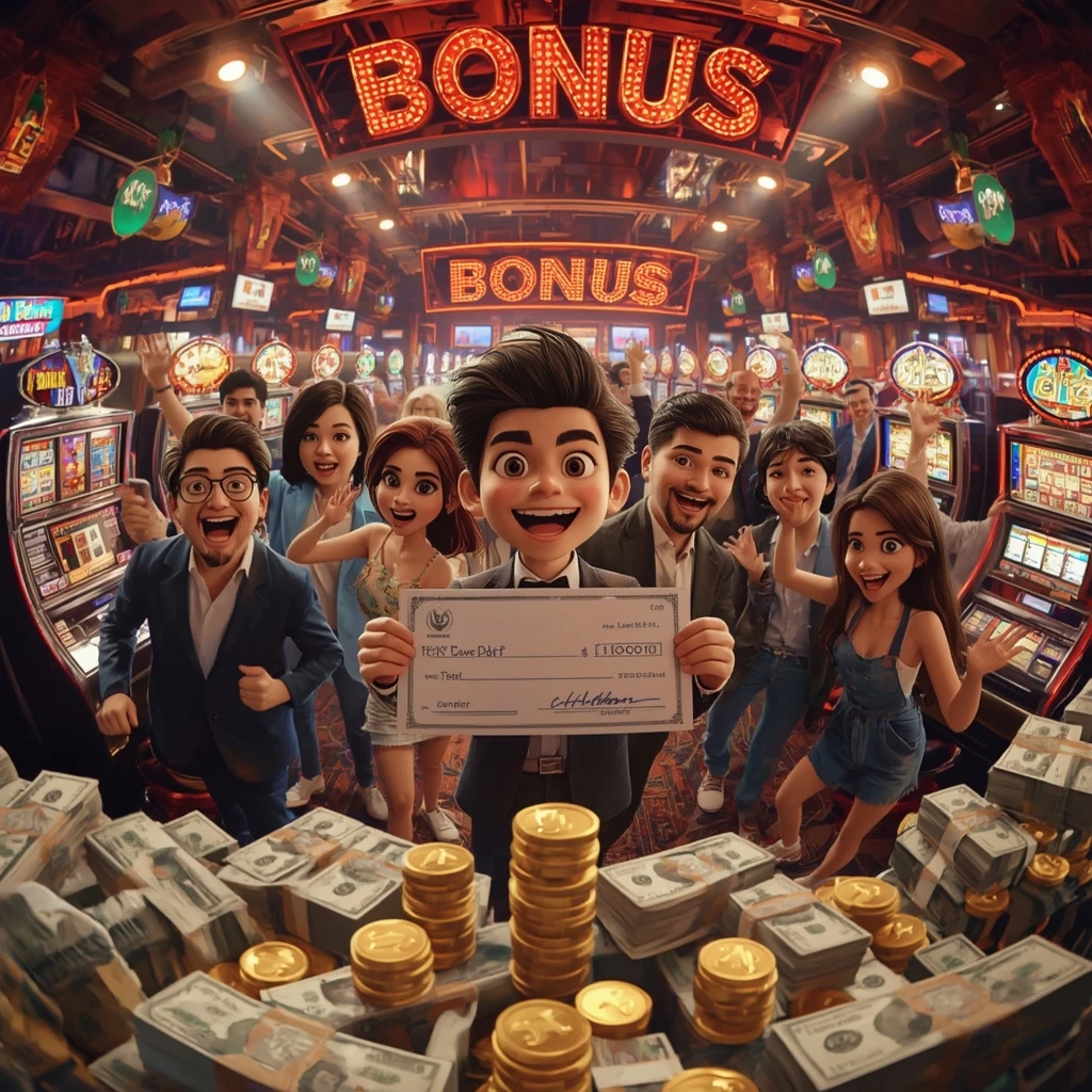 bonus dans les mains d'un homme au casino RABONA CASINO