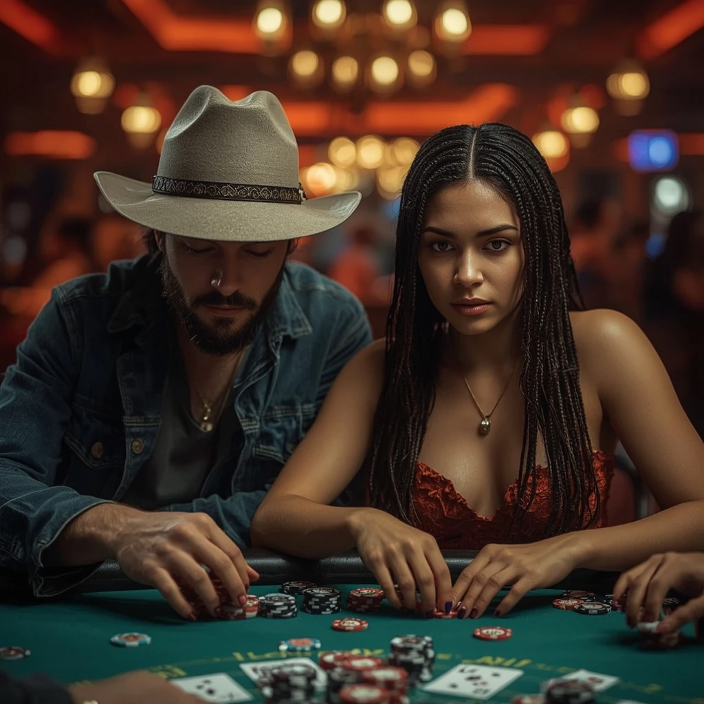 photo de deux joueurs de poker RABONA CASINO