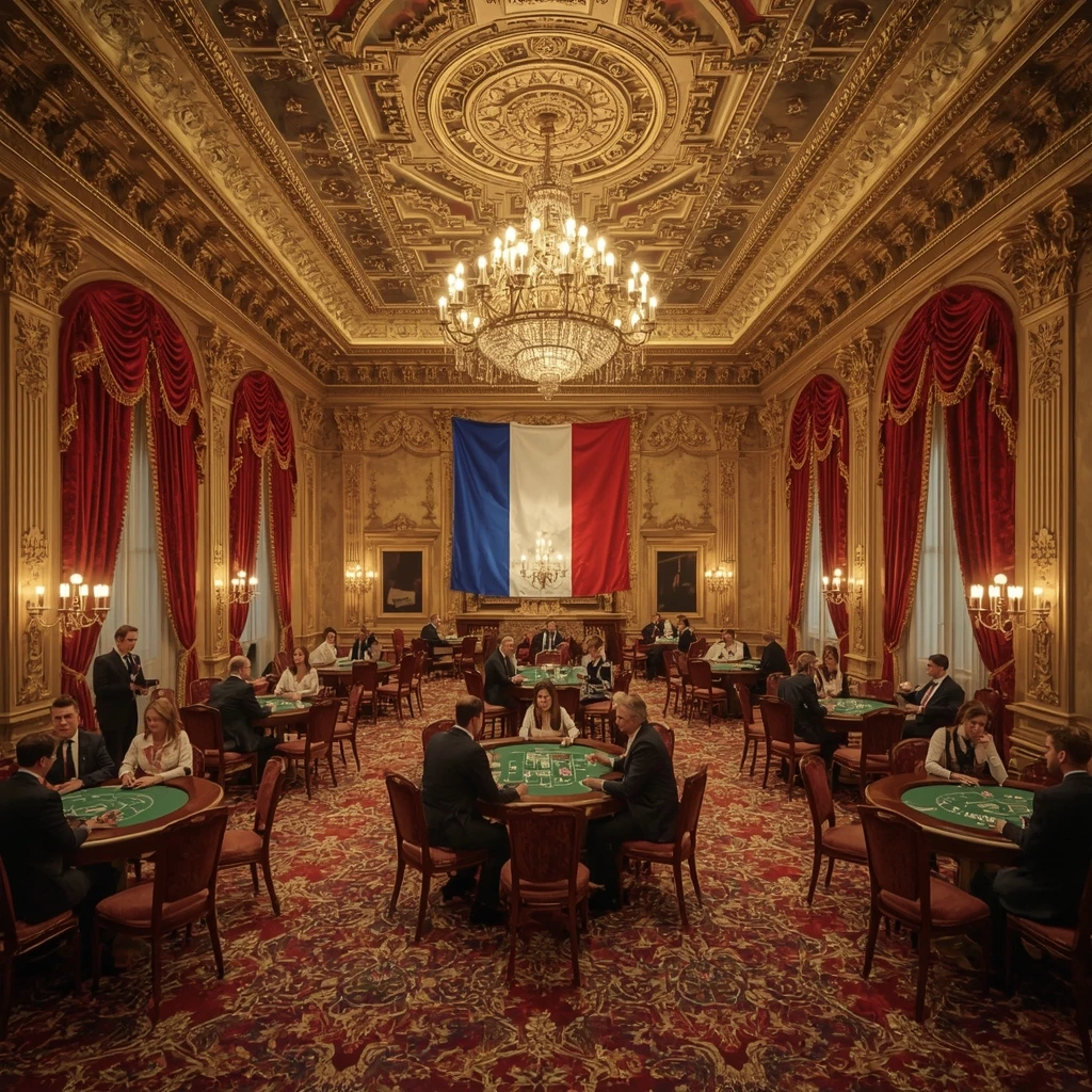 Le casino et le drapeau français RABONA CASINO